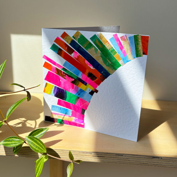 'Optimistic Journey' handmade card
