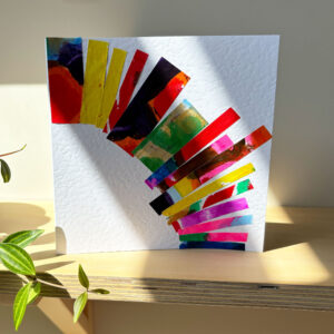 'Everyday Rainbow' handmade card